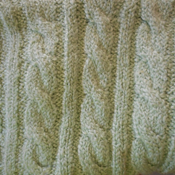 Size PM Karen Scott Petites Green Sweater - Picture 5 of 7